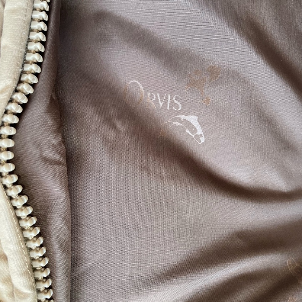 Vintage Orvis quilted diamond puffer jacket, raglan sleeve waterproof - Picture 6 of 9